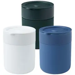 Bild på Java keramisk termos med silikonfolie och plastlock, 330 ml
