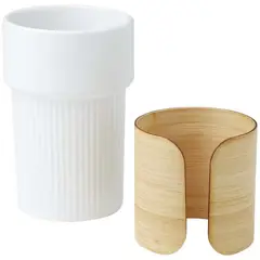Bild på Fika 340 ml mugg med bambugrepp