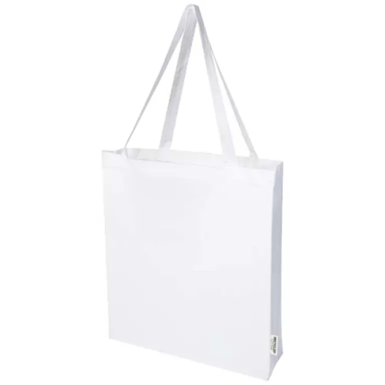 Tygpåse 140 g/m² med bälg, GRS-certifierad - Madras