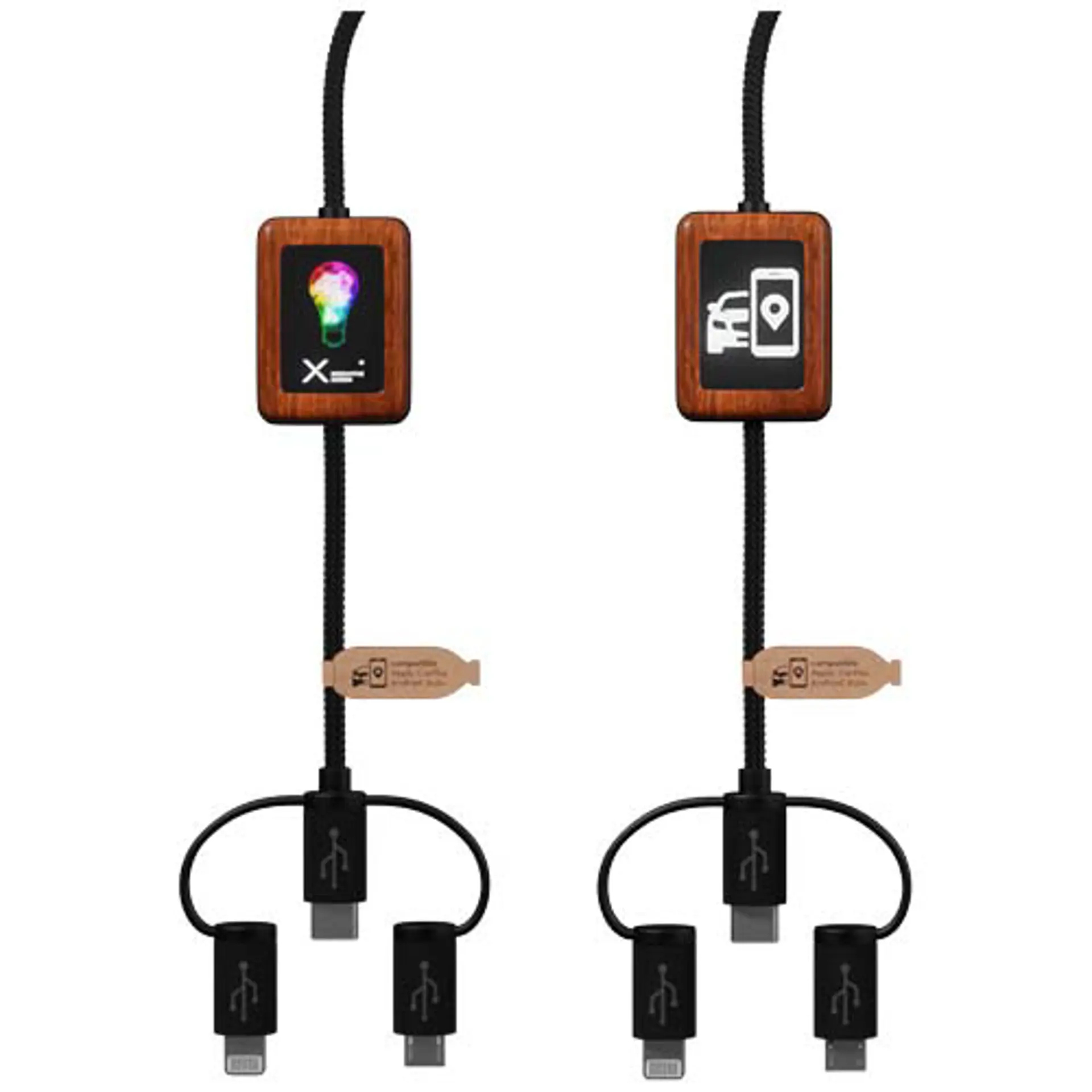 Bild på SCX.design C46 5-i-1 CarPlay-kabel