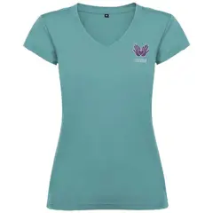 Bild på Victoria kortärmad v-ringad T-shirt för dam