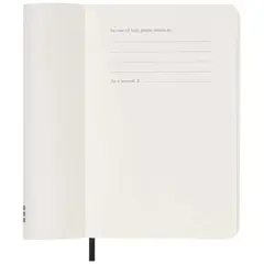 Bild på Moleskine 12-månaders veckoplanerare med mjukt omslag