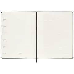 Bild på Moleskine inbunden 12-månaders veckoplanerare XL