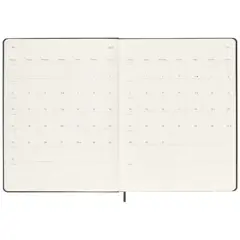Bild på Moleskine inbunden 12-månaders veckoplanerare XL