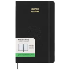 Bild på Moleskine inbunden ej daterad veckoplanerare, L
