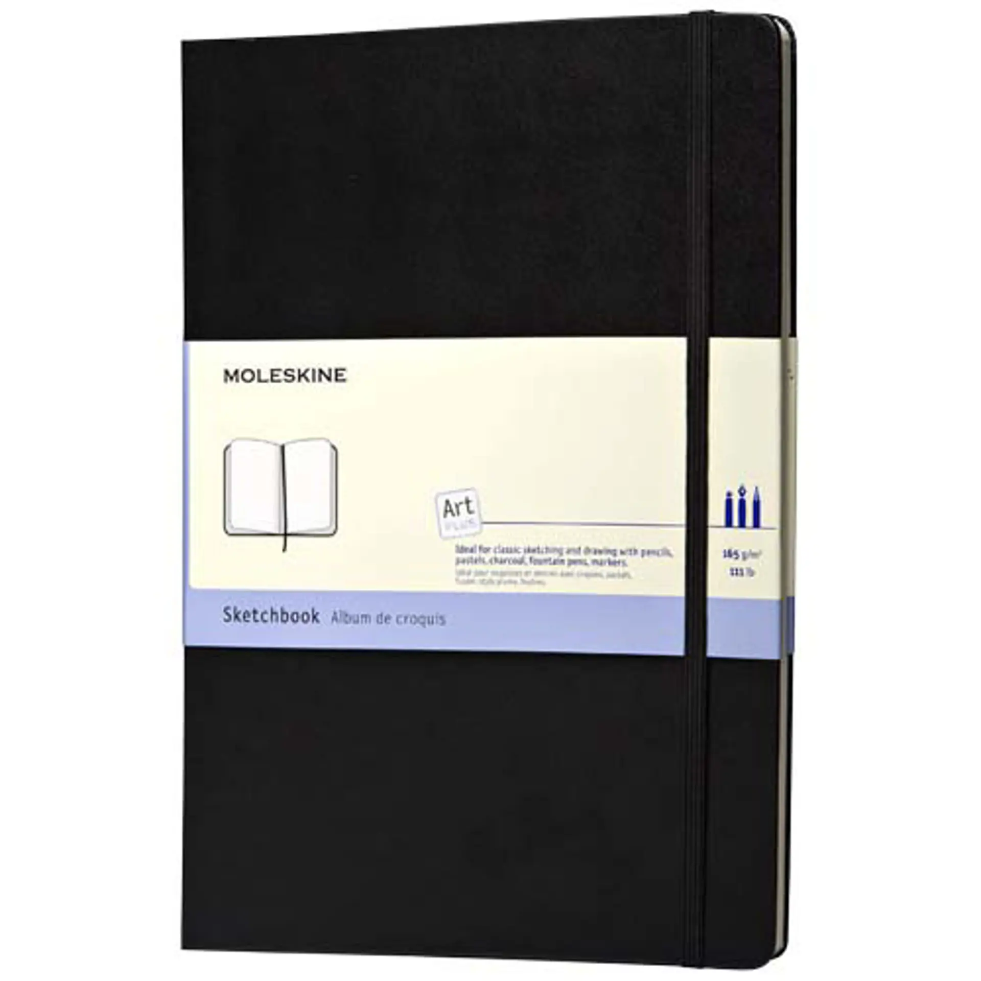 Bild på Moleskine A4-skissbok för konst