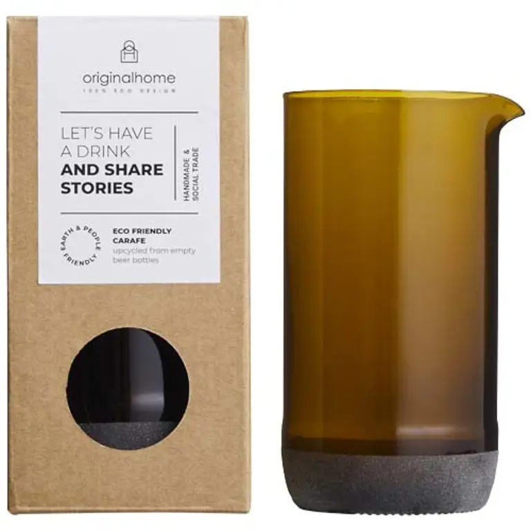 Vattenkaraff, 430ml, återvunnen - Originalhome