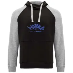 Bild på Hoodie barn,  tvåfärgad, 280g/m2 - Badet
