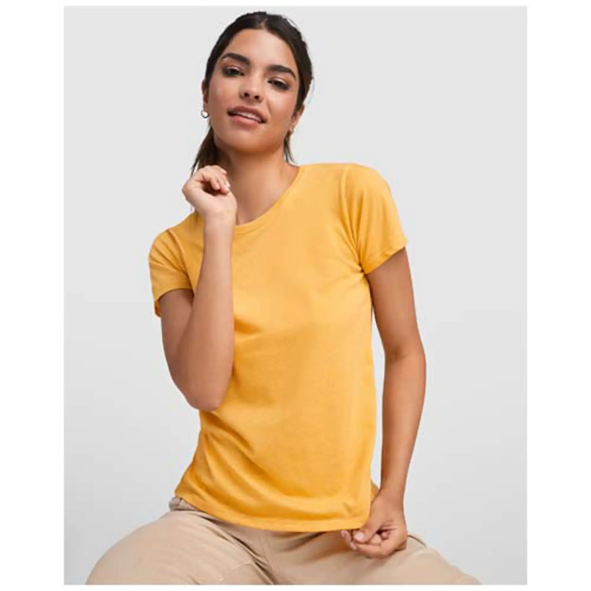 Bild på T-shirt dam, melerad effekt - Fox