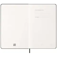 Bild på Moleskine inbunden 12-månaders L vertikplanerare