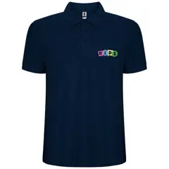 Bild på Piké barn, bomull/polyester, 190g/m2 - Pegaso