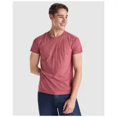 Bild på T-shirt herr, melerad effekt - Fox