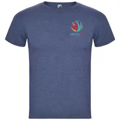 Bild på T-shirt herr, melerad effekt - Fox