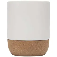 Bild på Keramikmugg med korkdetaljer och matt finish, sublimeringstryck, 300ml - Billie