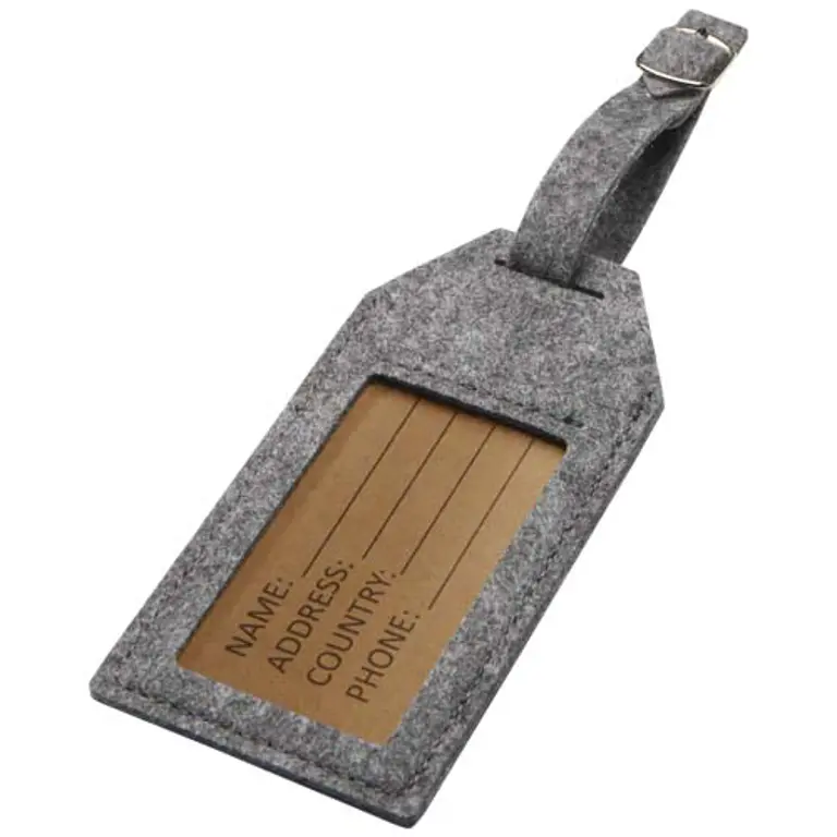 Bagagebricka, återvunnen PET - Tie 