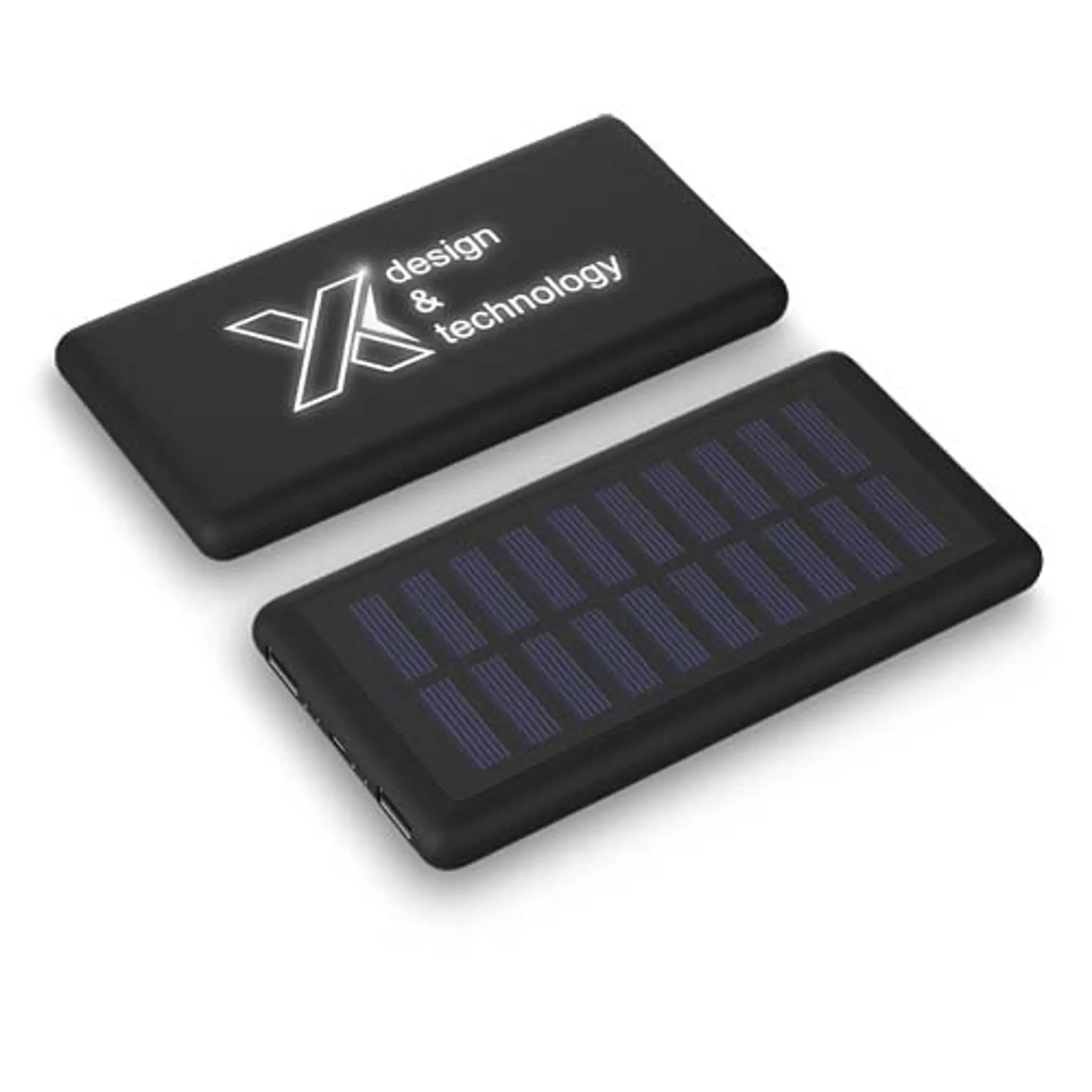 Bild på SCX.design P30 light-up 8000 mAh soldriven powerbank