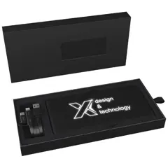 Bild på SCX.design P30 light-up 8000 mAh soldriven powerbank
