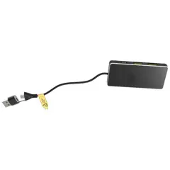 Bild på SCX.design H20 8-i-1 USB-hubb med dubbla ingångar och sex portar