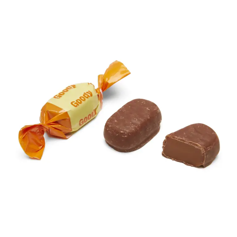 Chokladdoppad smörkola