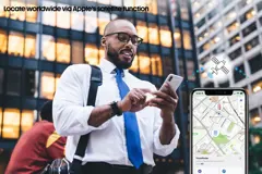 Bild på Travelfinder RCS passhållare, spåras i alla länder