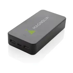 Bild på Boostcore RCS powerbank i återvunnen plast 20.000mAh USB