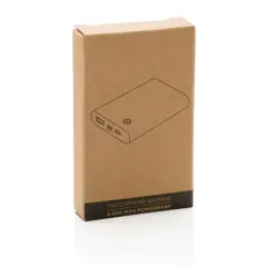 Bild på 5.000 mAh powerbank i bambu