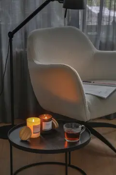 Bild på Ukiyo lyxigt doftljus med bambulock