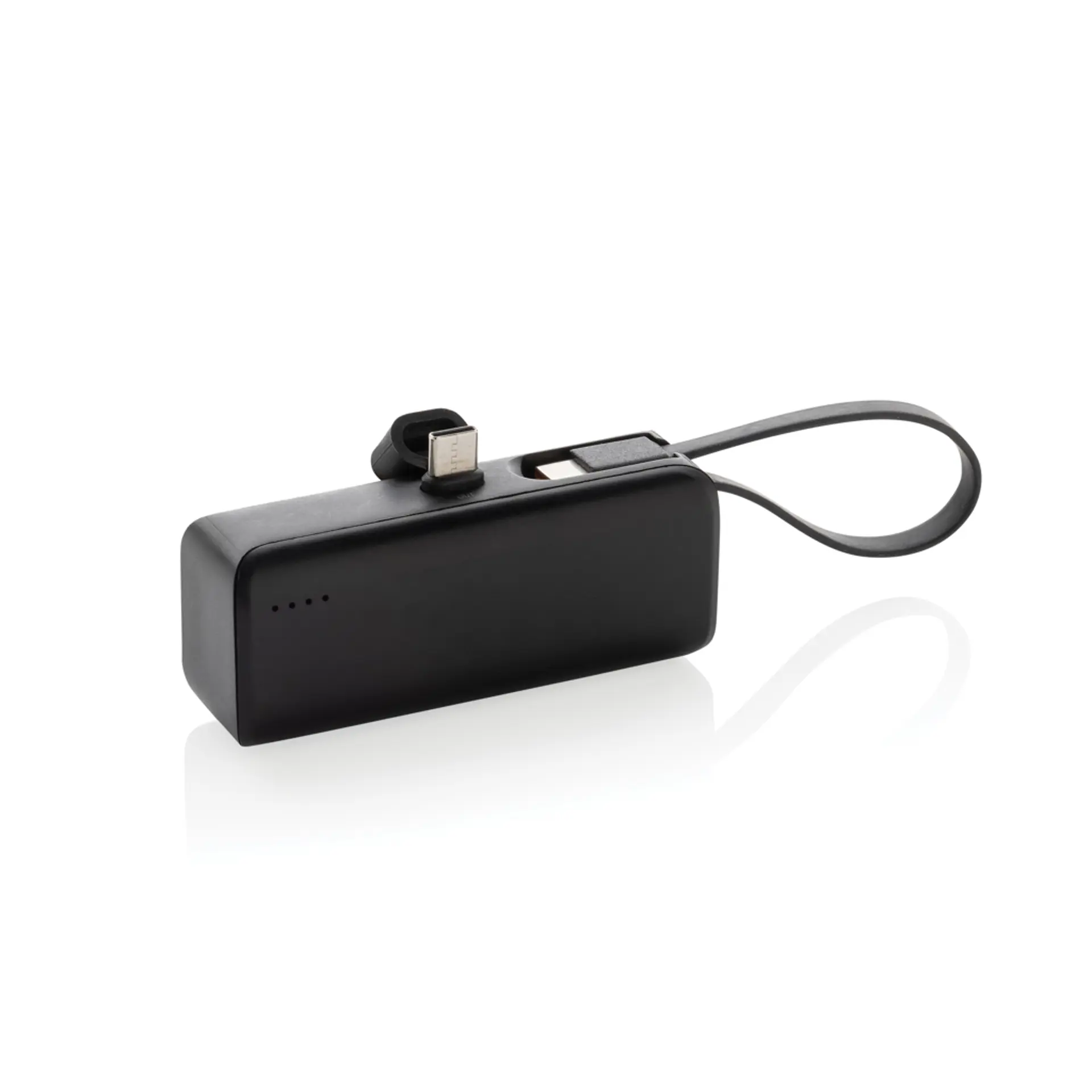 Bild på Powerlink RCS återvunnen plast 3000 mAh powerbank USB C-kontakt