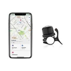 Bild på Pedalfinder cykelklocka, kan spåras världen runt