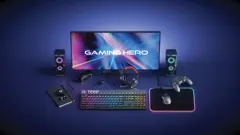 Bild på RGB gaming headset