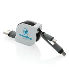 Bild på Utdragbar 3-i-1 kabel