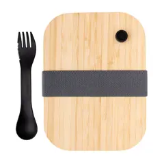 Bild på Lunchlåda i glas med bambulock