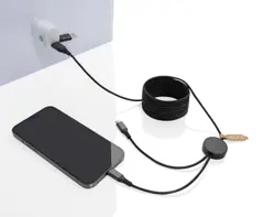 Bild på Terra RCS återvunnen PET 3 meter 4-i-1-kabel