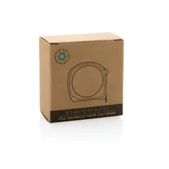 Bild på RCS återvunnen plast och bambu måttband 5M/19mm