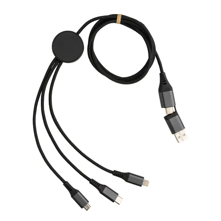 Terra 120cm 6-i-1 kabel i RCS återvunnen aluminium