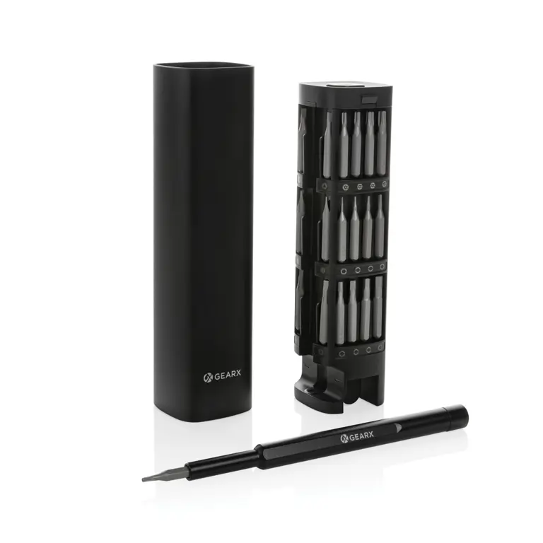 Gear X skruvmejsel-set 46 delar, RCS återvunnen aluminium