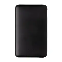 Bild på 5.000 mAh powerbank i fickformat med integrerade kablar
