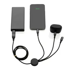 Bild på Terra 120cm 6-i-1 kabel i RCS återvunnen aluminium