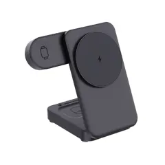 Bild på Urban Vitamin Arcadia RCS återvunnen plastic 15W 3i1 magnetisk laddare
