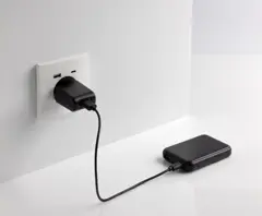 Bild på Stellar RCS återvunnen plast 5000 mah 5W magnetisk powerbank