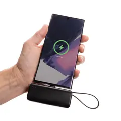 Bild på Powerlink RCS återvunnen plast 3000 mAh powerbank USB C-kontakt