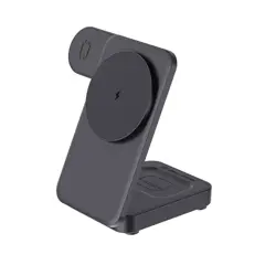 Bild på Urban Vitamin Arcadia RCS återvunnen plastic 15W 3i1 magnetisk laddare