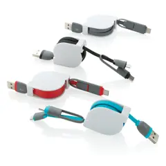 Bild på Utdragbar 3-i-1 kabel