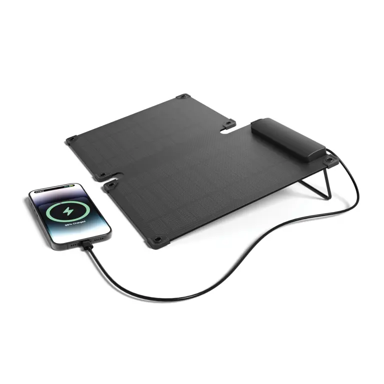 Solarpulse 10W bärbar solcellspanel återvunnen plast