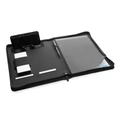 Bild på Impact Aware™ lyxig 300D tech-portfolio m. dragkedja