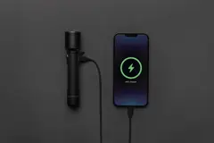 Bild på Gear X USB-återuppladdningsbar stor ficklampa RCS aluminium