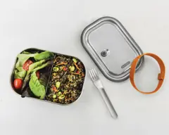 Bild på Black+Blum Lunchlåda i rostfritt stål, stor