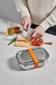 Bild på Black+Blum Lunchlåda i rostfritt stål, stor