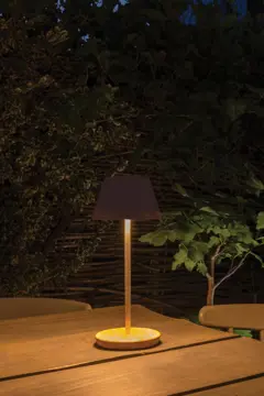 Bild på Pure Glow USB uppladdningsbar bordslampa RCS plast