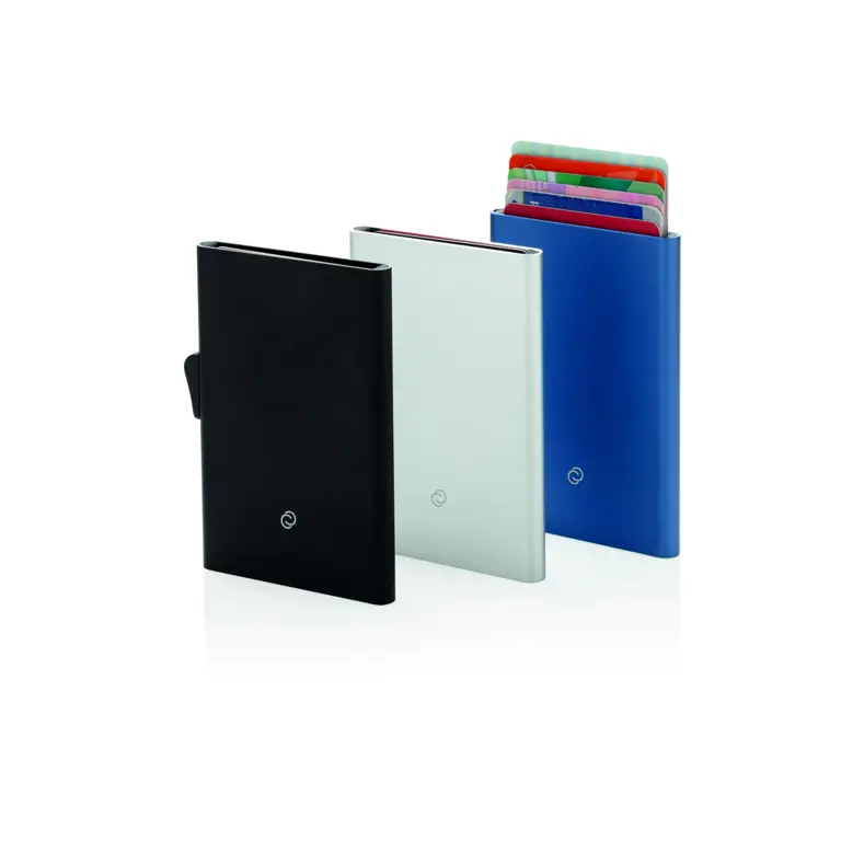 C-secure RFID korthållare i aluminium